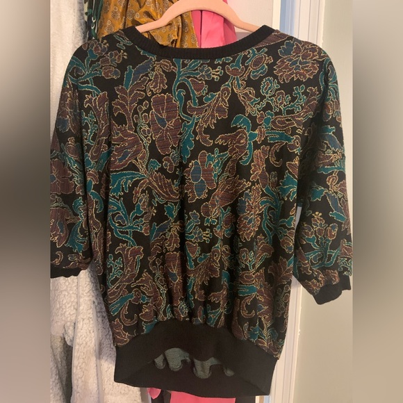 Vintage floral sweater - Picture 3 of 3